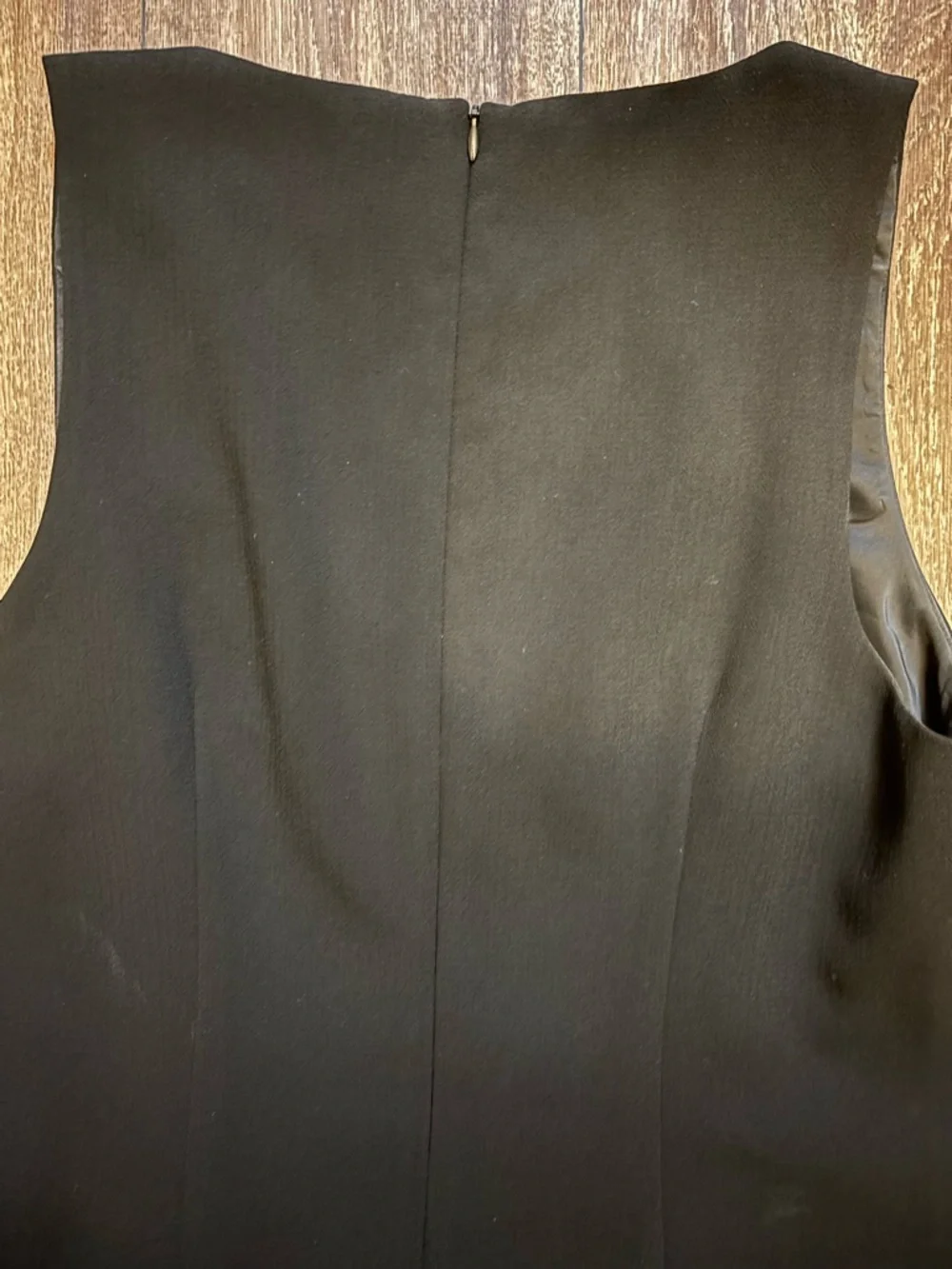 Trina Turk black sleeveless v-neck midi dress - Picture 12 of 13